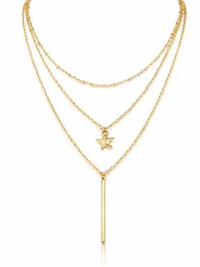 Layered Starfish Necklace